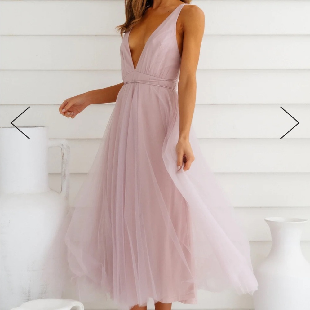 Hello Molly lilac dress, size S
